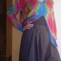 Кюлоты в шотландскую клетку - фото 1