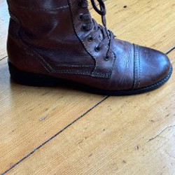 Мужские кожаные ботинки - фото 1