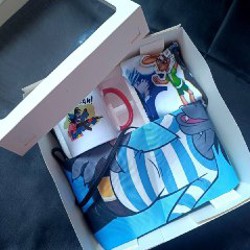 Набор чашка + носки + передник из «Ну, погоди!» - фото 2