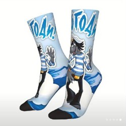 Набор чашка + носки + передник из «Ну, погоди!» - фото 5