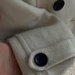 Женское двубортное пальто Kass Collection - фото 5