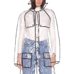 Прозрачный женский дождевик с WB - фото 6