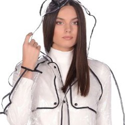 Прозрачный женский дождевик с WB - фото 7