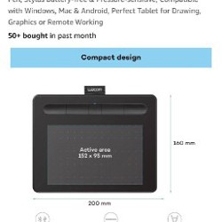 Графический планшет Wacom Intuos Small Bluetooth - фото 2
