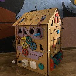 Домик бизи-борд - фото 4