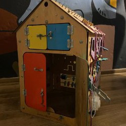 Домик бизи-борд - фото 5