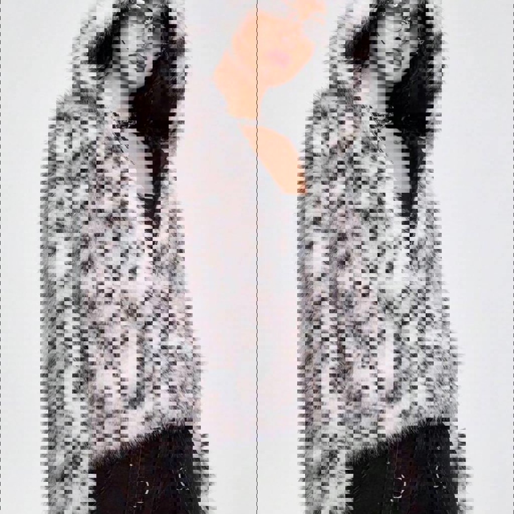 Шуба из искусственного меха