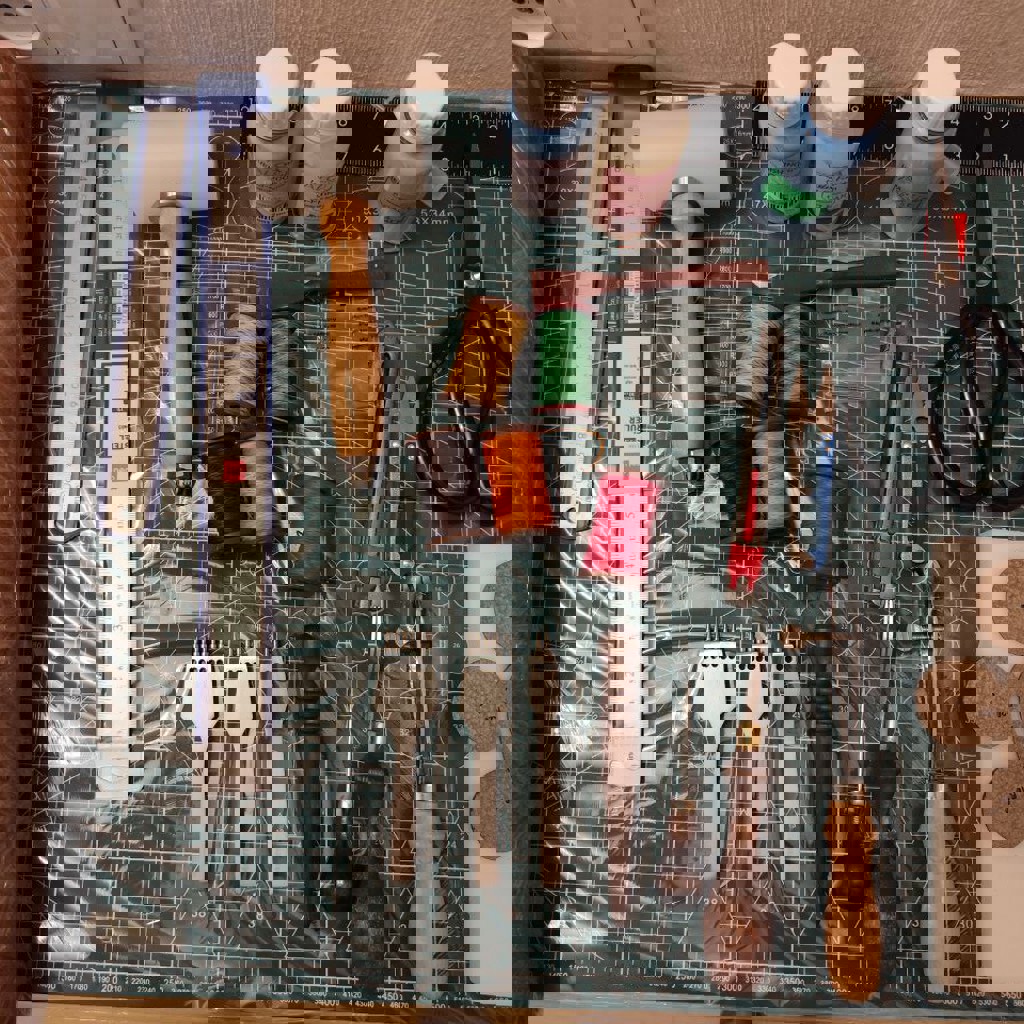 Полный набор для работы с кожей