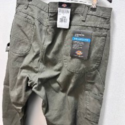 Брюки Dickies Cargo Pants зеленые - фото 8