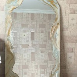 Часы из эпоксидной смолы - фото 1