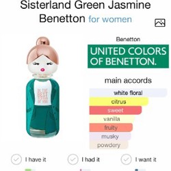 Духи Benetton жасмин - фото 2