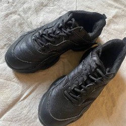 Черные кроссовки «Abricot” - фото 4