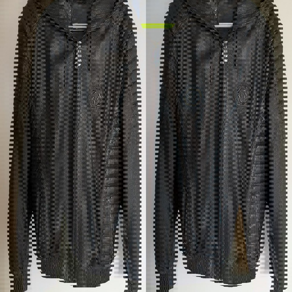 Куртка кожаная