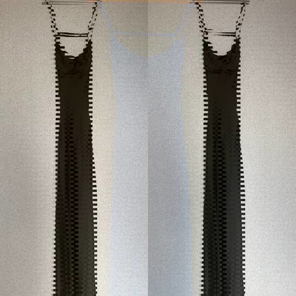 Атласное платье Zara