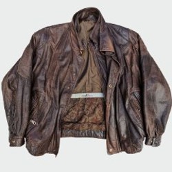 Винтажная кожанка Carlo Martino - фото 2