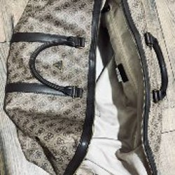 Сумка Guess Vezzola Smart Weekender Beige - фото 2
