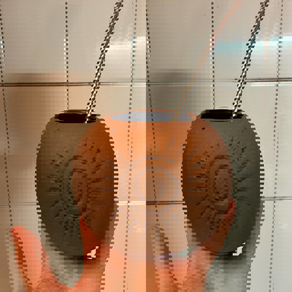 Калабас и бомбилья для йерба мате