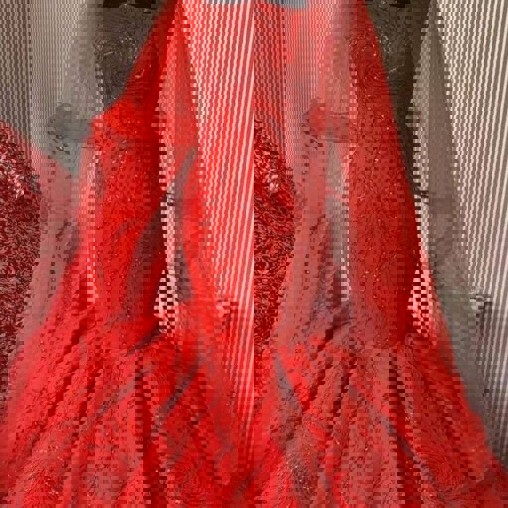 Свадебное платье русалка