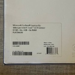 Ноутбук Microsoft Surface Laptop Go - фото 3