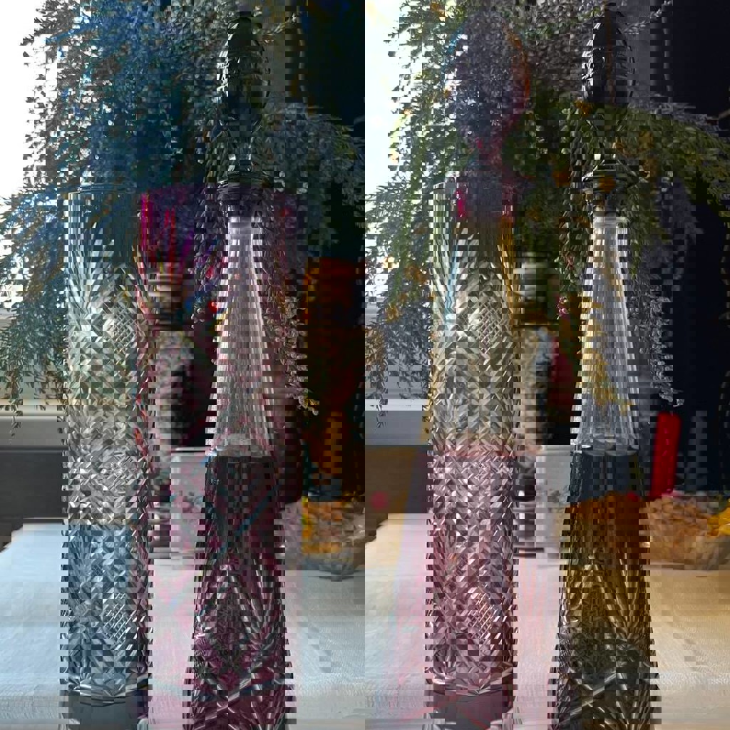 Ваза хрустальная