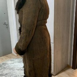 Натуральная женская дубленка - фото 3