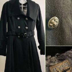 Шерстяное пальто - фото 4