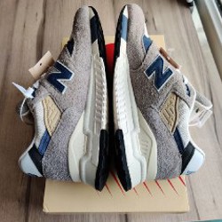 Кроссовки New Balance 998 Teddy Santis Grey Day - фото 4