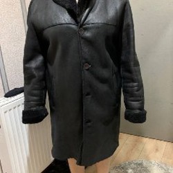 Утепленная мужская кожанная куртка - фото 3