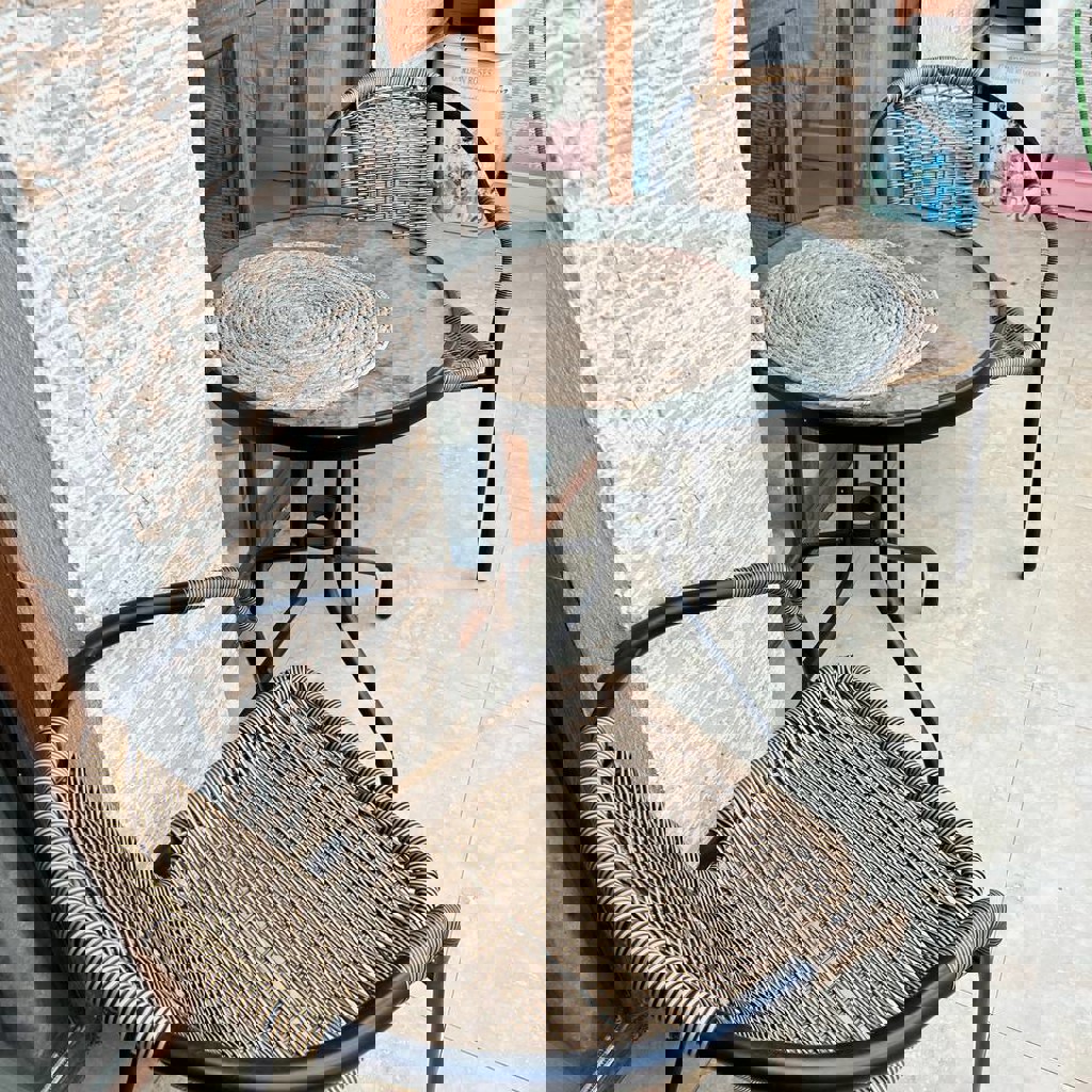 Балконный столик + 2 стула