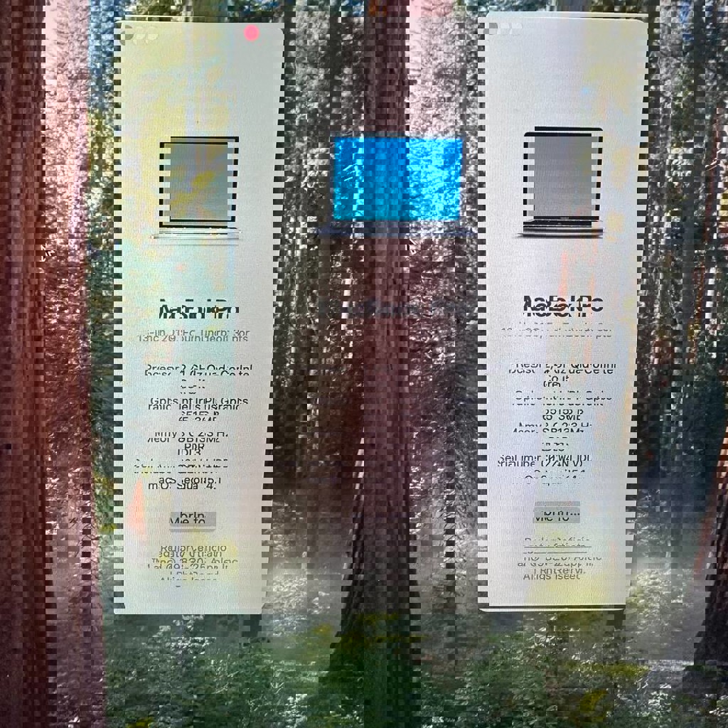 MacBook Pro 13.3 inch 2019 A1989