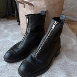 Кожаные ботинки ZARA - фото 3