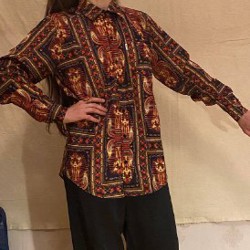 Атласная рубашка - фото 2