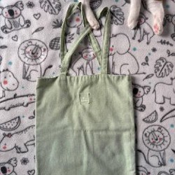 Милый зеленый шопер/сумка - фото 7