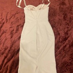 Платье телесно-розового цвета - фото 3