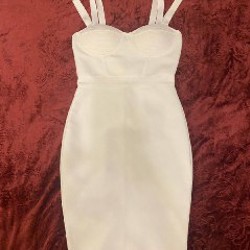 Платье телесно-розового цвета - фото 6