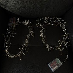 Гирлянды проволочные на батарейках АА (2 шт) - фото 2