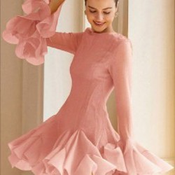 Платье из костюмной ткани - фото 5