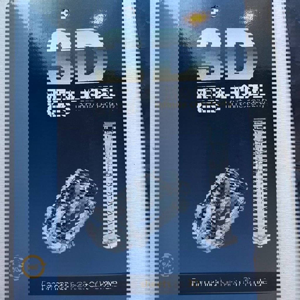 3D железный пазл Танк Шерман