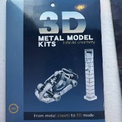 3D железный пазл Танк Шерман - фото 1