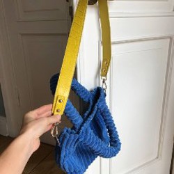 Вельветовая сумочка - фото 3