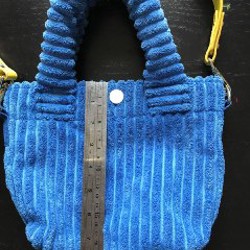 Вельветовая сумочка - фото 6