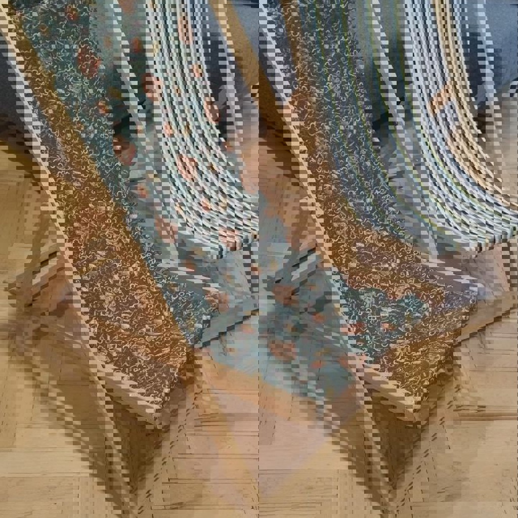 Шезлонг деревянный