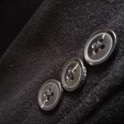 Полупальто (манто) шерстяное - фото 5