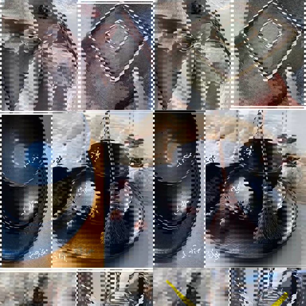 Черные тарелки