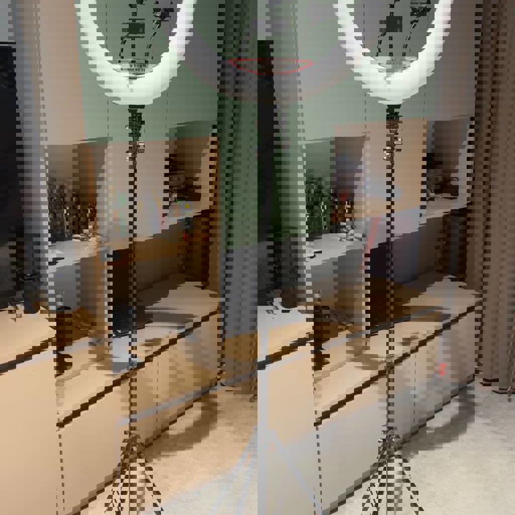 Кольцевая лампа + штатив