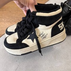 Обувь черно-белая - фото 2