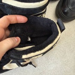 Обувь черно-белая - фото 3