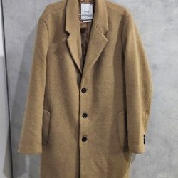 Мужское бежевое пальто - фото 1