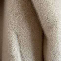 Шуба искусственная норковая с поясом - фото 3