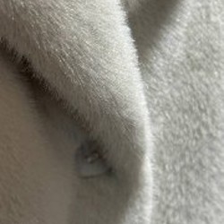 Шуба искусственная норковая с поясом - фото 4